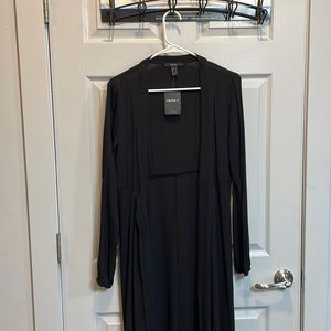 Black Full Body Cardigan